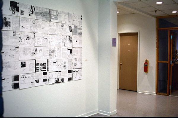 an image of the notebook selection piece installed in 1999