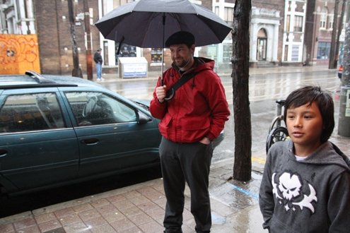 Timothy Comeau in Parkdale in 2009