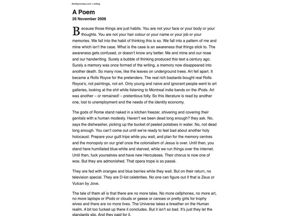 A Poem