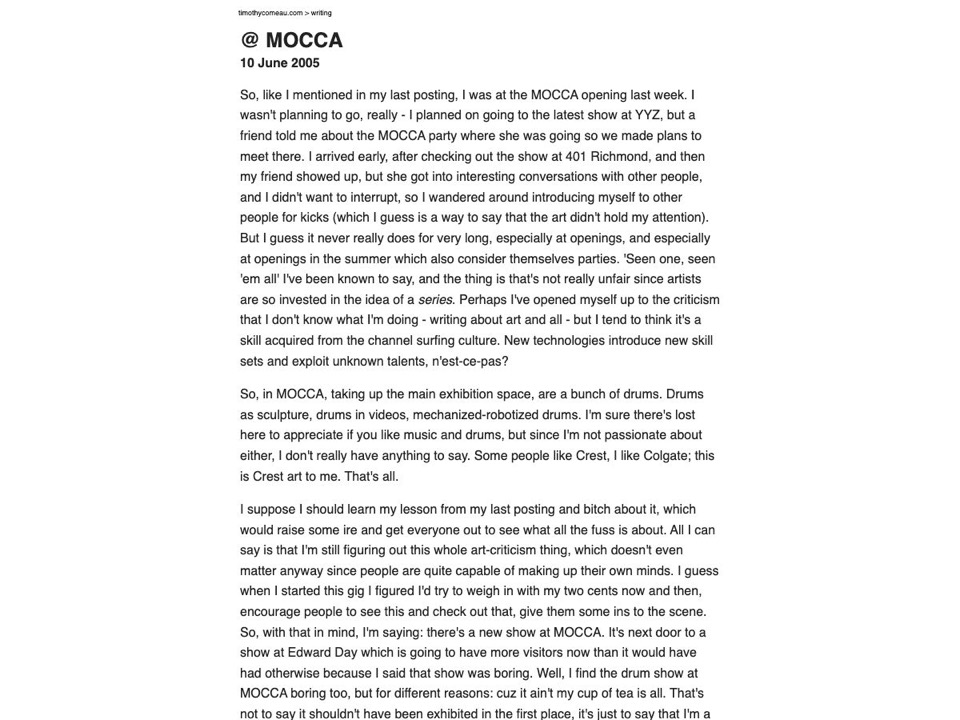 @ MOCCA