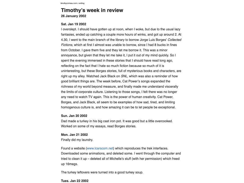 Week in Review