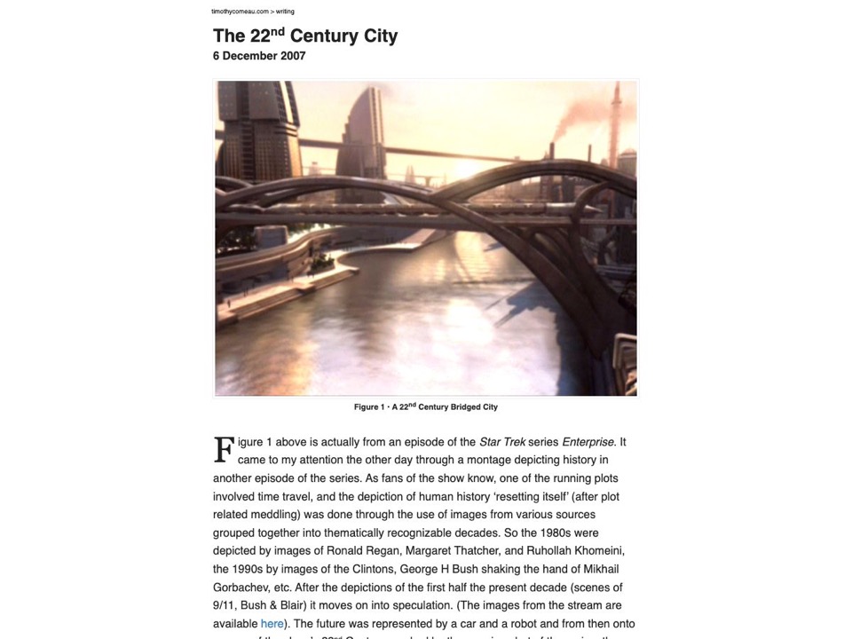 The 22nd Century City